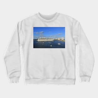 Regal Princess departing Crewneck Sweatshirt